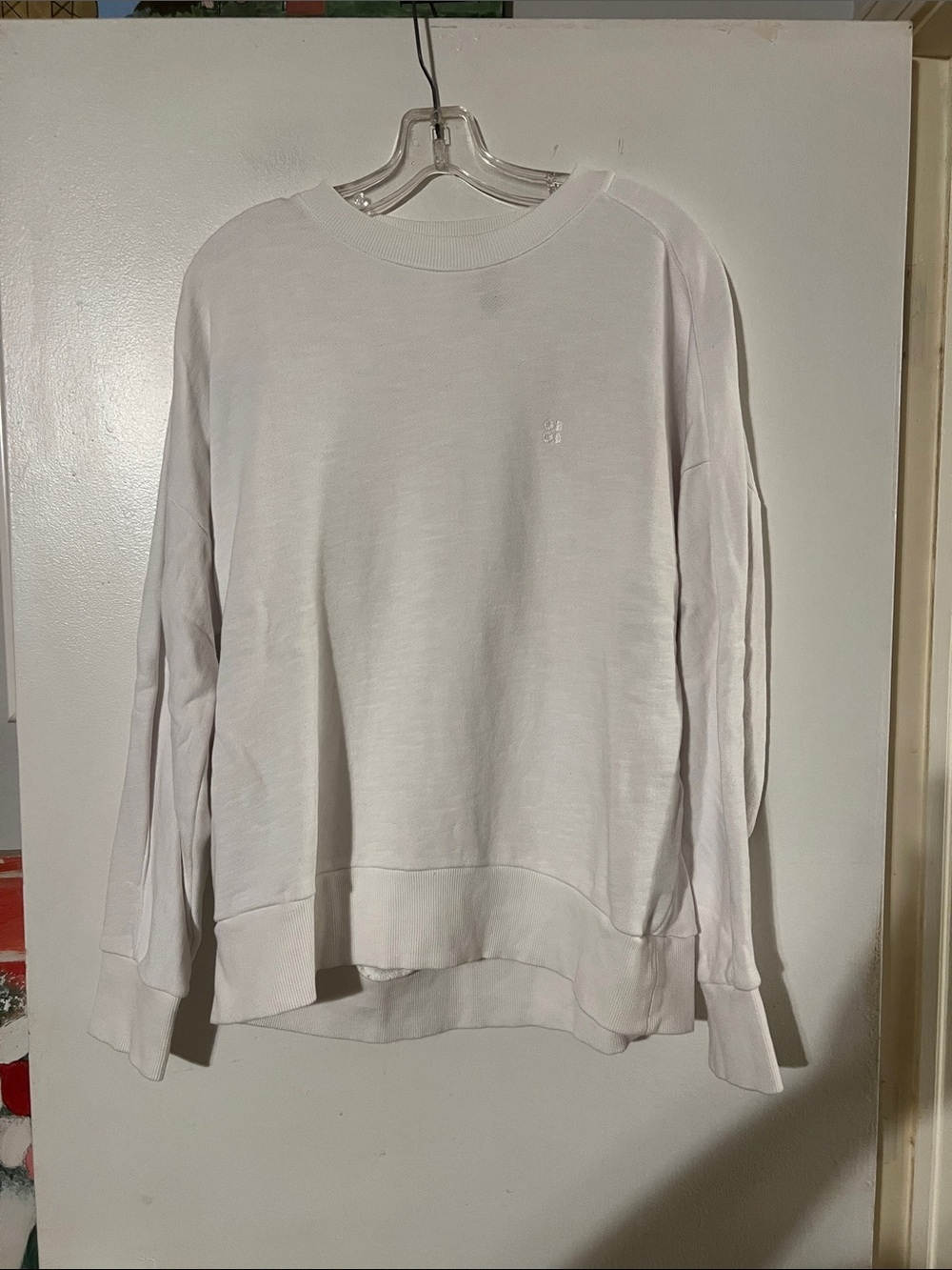 Sweaty Betty crewneck sweatshirt 100% cotton